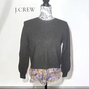 J. CREW Wool & Silk Sweater- Small
